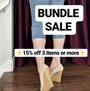 Pick 3 things u like + get 15% off ♥️